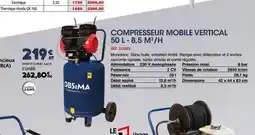 Master Pro Compresseur mobile vertical offre
