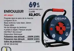 Master Pro Enrouleur offre