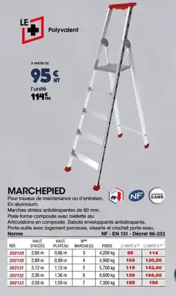 Master Pro Marchepied offre