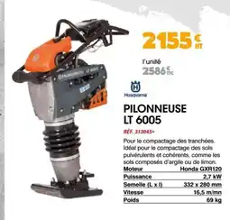 Master Pro Pilonneuse lt 6005 offre