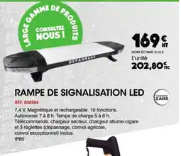 Master Pro Rampe de signalisation led offre
