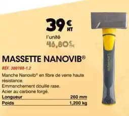 Master Pro Massette nanovib offre