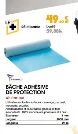 Master Pro TRAMICO Bâche adhésive de protection offre