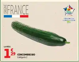 Auchan Concombre BIO offre
