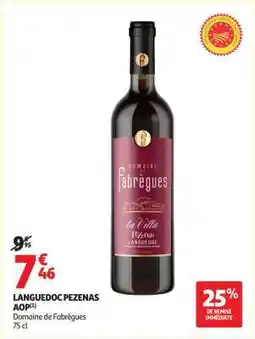 Auchan LANGUEDOC PEZENAS AOP offre
