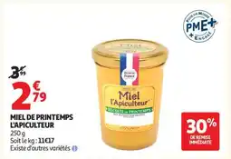 Auchan MIEL DE PRINTEMPS L'APICULTEUR offre