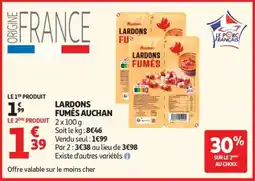 Auchan Lardons Fumés Auchan offre