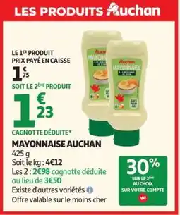 Auchan MAYONNAISE AUCHAN offre