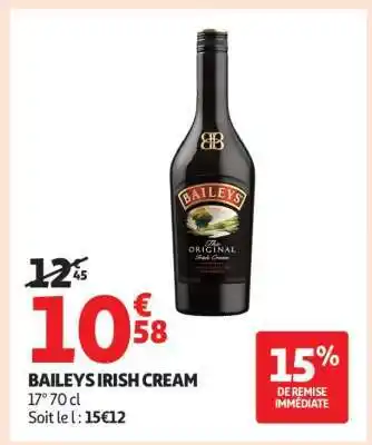 Auchan BAILEYS Irish Cream offre