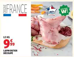 Auchan Lapin Entier Découpé offre