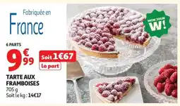 Auchan Tarte Aux Framboises offre