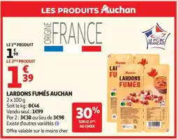 Auchan Lardons Fumés Auchan offre