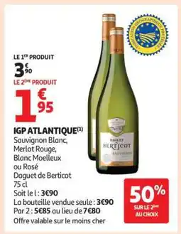 Auchan Igp Atlantique offre