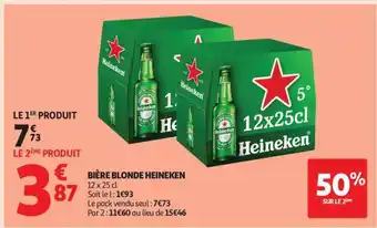 Bière Blonde Heineken