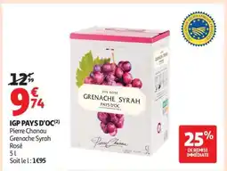 Auchan Igp Pays D'oc offre