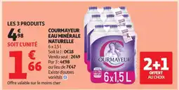 Auchan COURMAYEUR Eau minérale naturelle offre