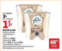 Auchan BOUGIE GLADE offre