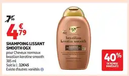 Auchan SHAMPOING LISSANT SMOOTH OGX offre