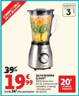 Auchan QILIVE BLENDER Q.5439(A) offre