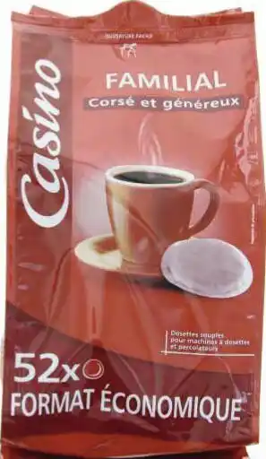 Spar DOSETTES DE CAFÉ FAMILIAL CORSÉ ET GÉNÉREUX offre