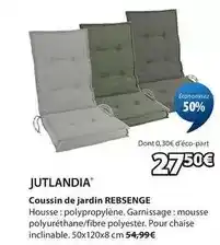 JYSK Coussin de jardin rebsenge offre