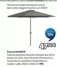 JYSK Parasol offre