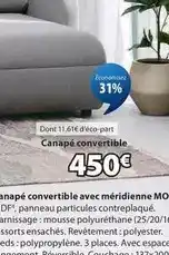 JYSK Canapé convertible offre