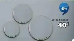 JYSK Lot de 3 miroirs offre