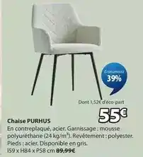 JYSK Chaise offre