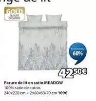 JYSK Parure de lit en satin offre