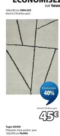 JYSK Tous - tapis offre