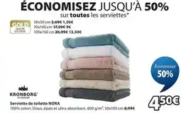 JYSK Kronborg - serviette de toilette nora offre