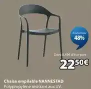 JYSK Chaise empilable offre