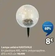 JYSK Lampe solaire havsvale offre