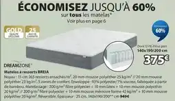 JYSK Tous - matelas à resorts offre