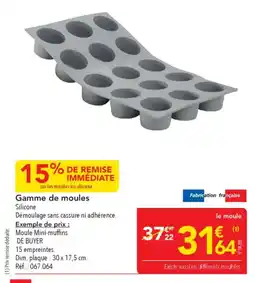 METRO Gamme de moules offre
