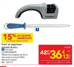METRO Fusil et aiguiseur offre