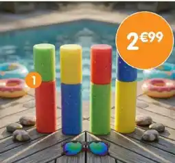 b&m Pack de 4 pistolets à eau en mousse offre