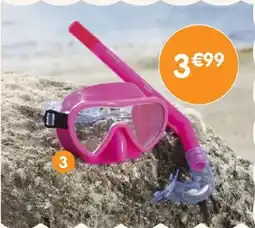 b&m Set masque + tube enfant offre