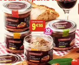 Maximo Lot de 4 terrines offre