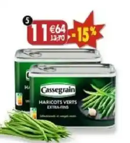 Maximo Lot de 2 boîtes 4/4 de haricots verts extra-fins offre