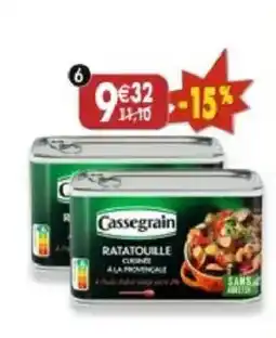 Maximo Lot de 2 boîtes 1/2 de ratatouille à la Provençale offre