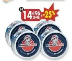 Maximo Lot de 4 boîtes de tranche de thon Albacore au naturel offre