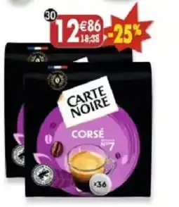 Maximo Lot de 2 paquets de 36 dosettes corsé offre