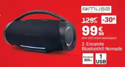 BUT MUSE Enceinte Bluetooth Nomade offre
