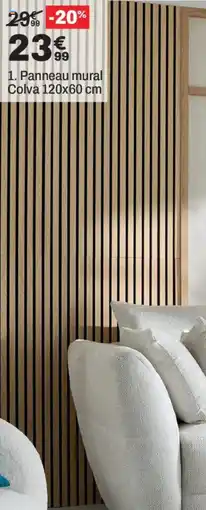 BUT Panneau mural Colva offre
