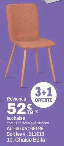BUT Chaise Bella offre