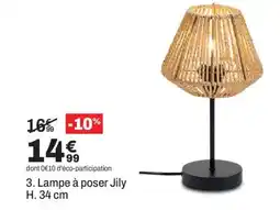 BUT Lampe à poser Jily offre