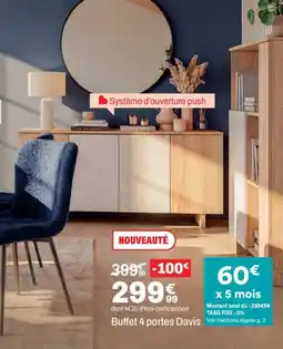 BUT Buffet 4 portes Davis offre