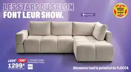 BUT Canapé d'angle convertible Flocca offre